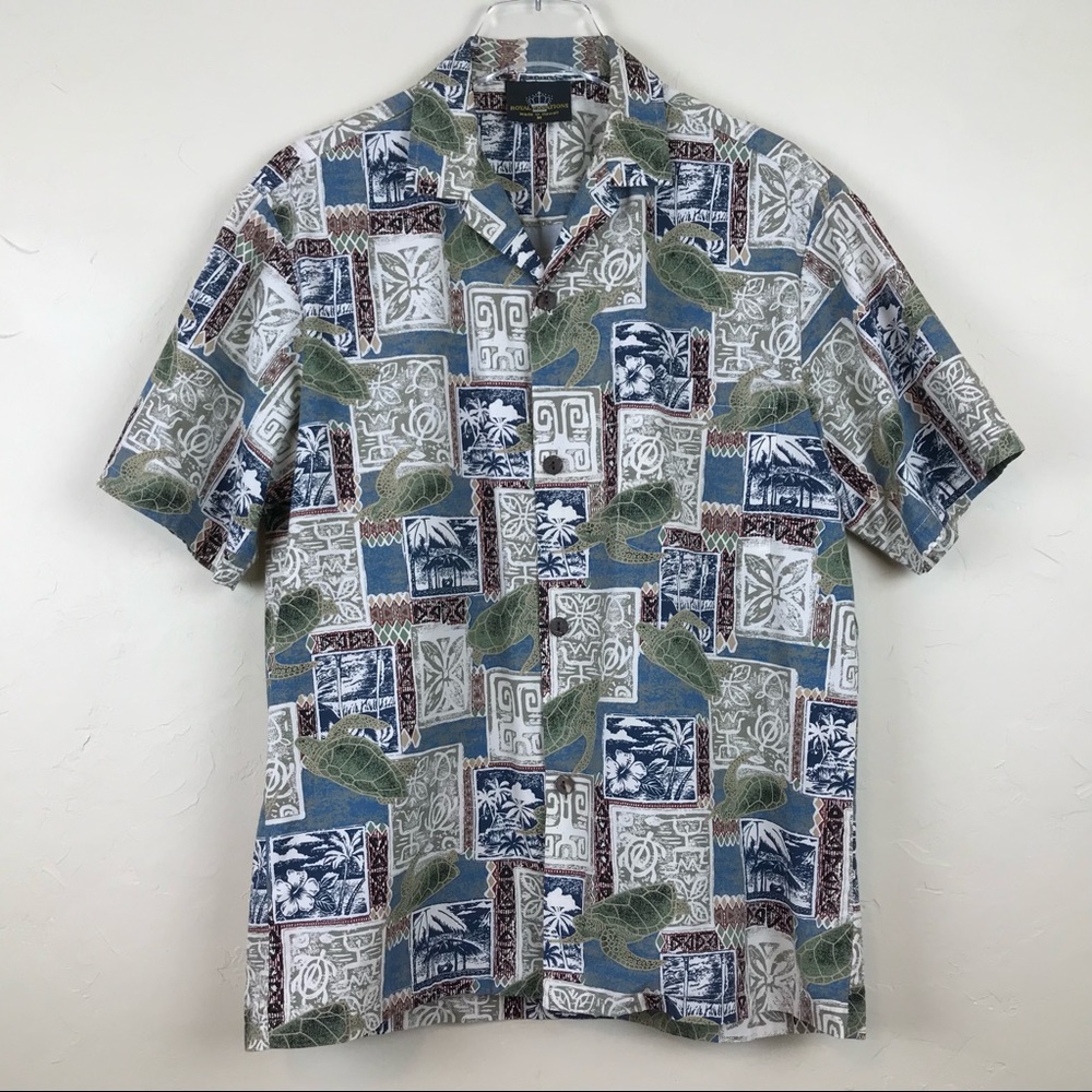 Vintage ROYAL CREATIONS Hawaiian Aloha Shirt M